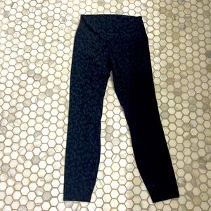 Lululemon Align Leggings - size 6 - Black print
